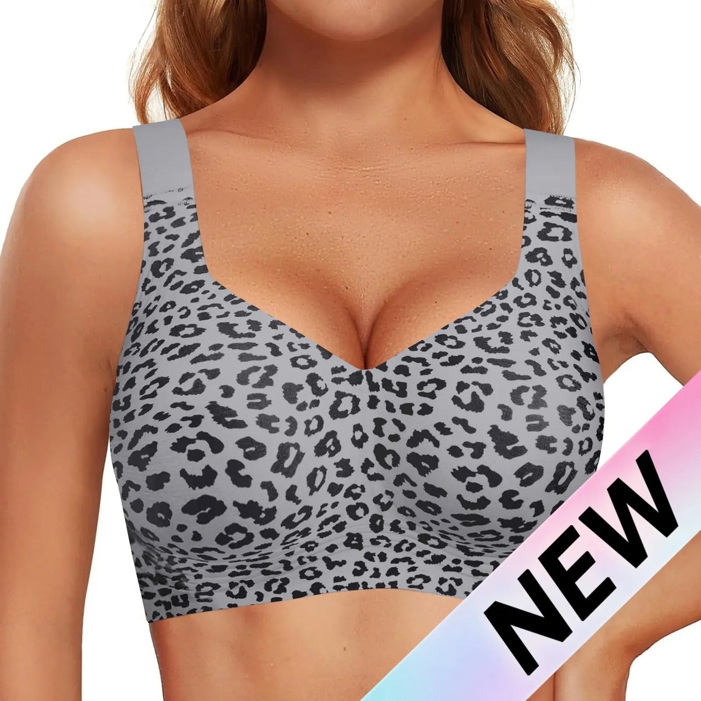 Women Seamless Lift Bra Wireless Push Up No Underwire Full Coverage Plus Bras