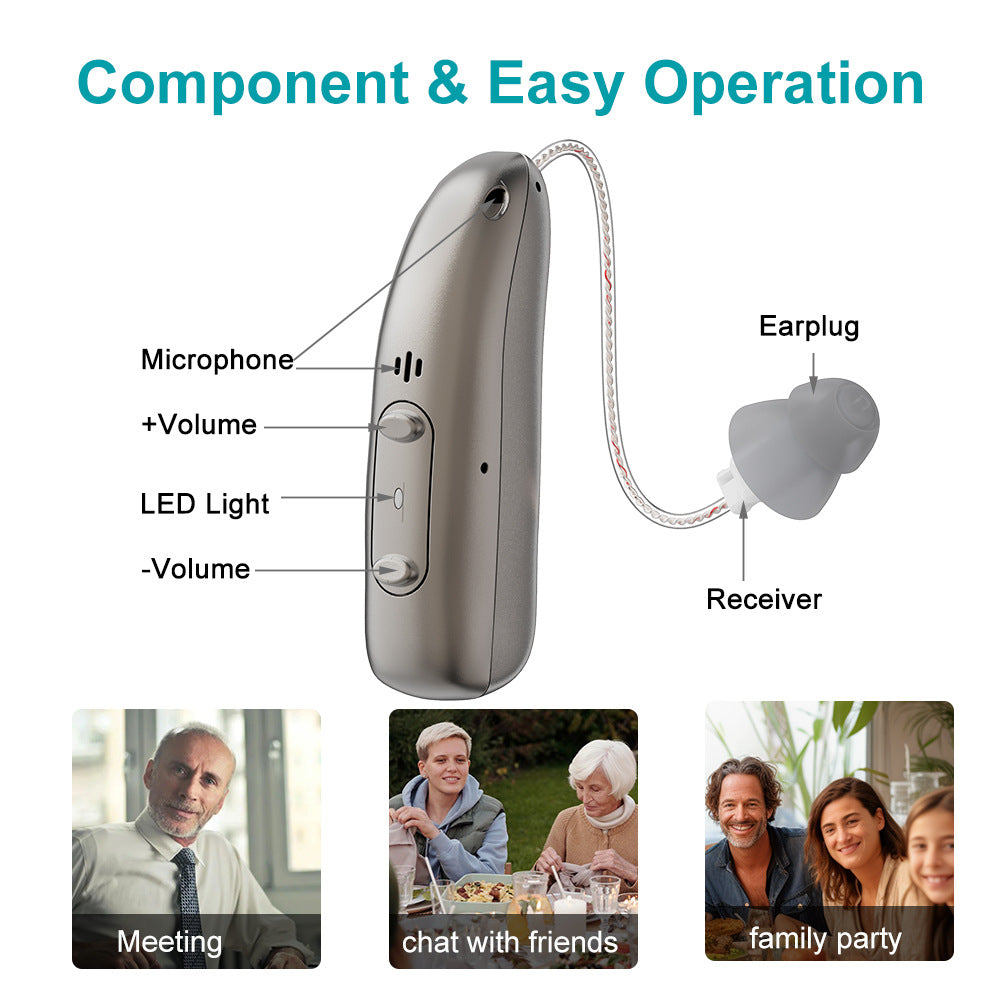 Kyianor™ Smart, Self-Fitting Bluetooth Hearing Aids (App Controlled)