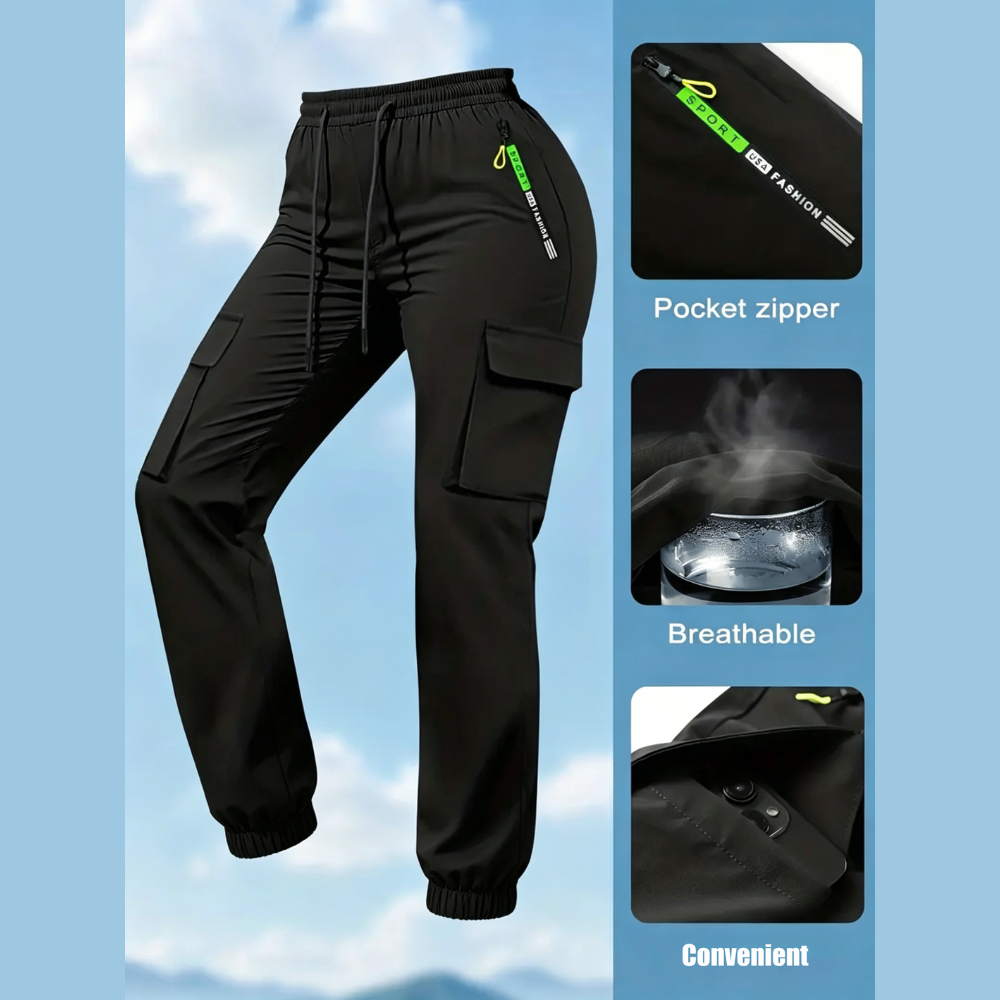Women's Multi-Pocket Cargo Pants