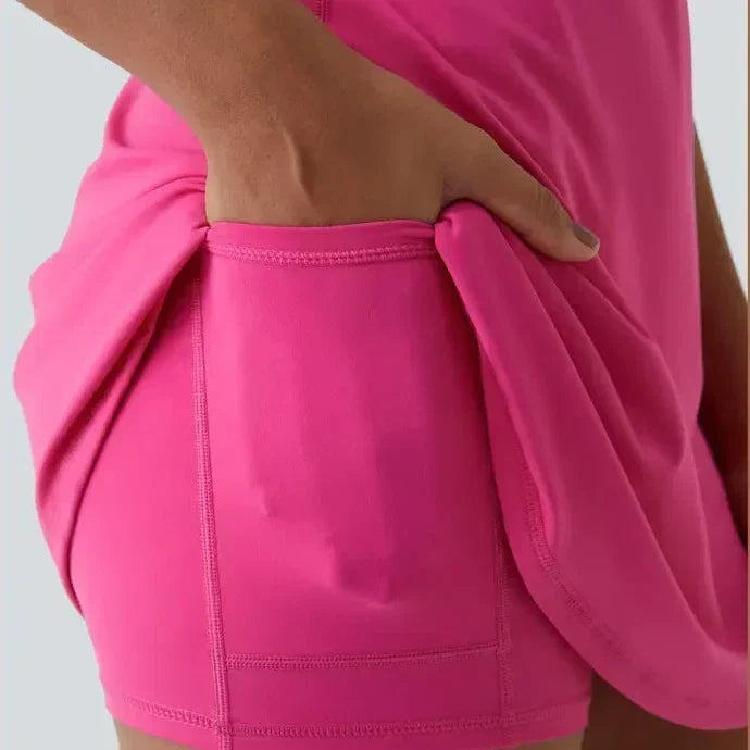 🔥Last day promotion💖Plush Backless Active Dress-Easy Peezy Edition