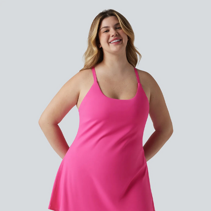 🔥Last day promotion💖Plush Backless Active Dress-Easy Peezy Edition