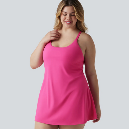 🔥Last day promotion💖Plush Backless Active Dress-Easy Peezy Edition