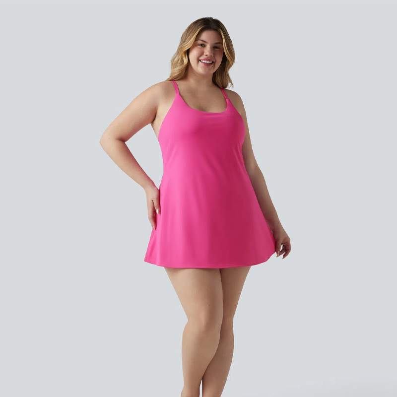 🔥Last day promotion💖Plush Backless Active Dress-Easy Peezy Edition