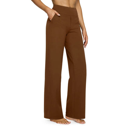 Women's Relaxed Wide-Leg Comfort Pants