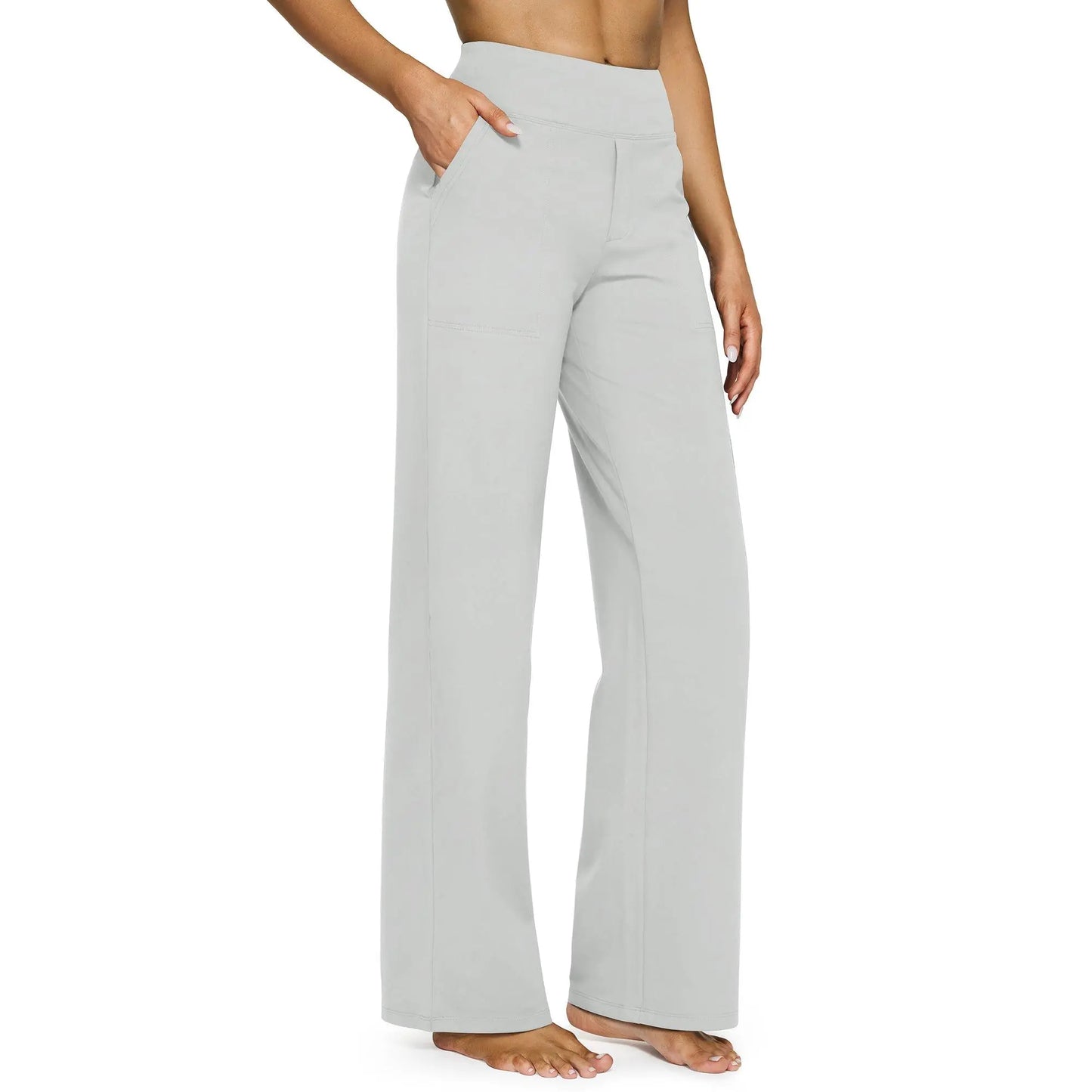 Women's Relaxed Wide-Leg Comfort Pants