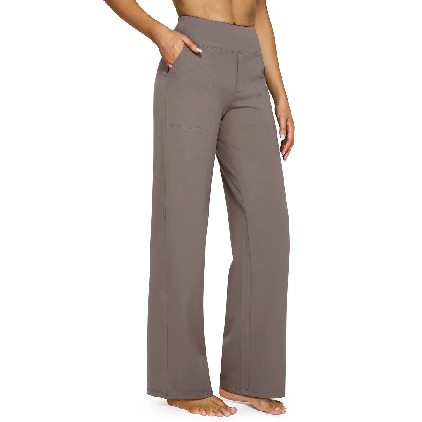 Women's Relaxed Wide-Leg Comfort Pants