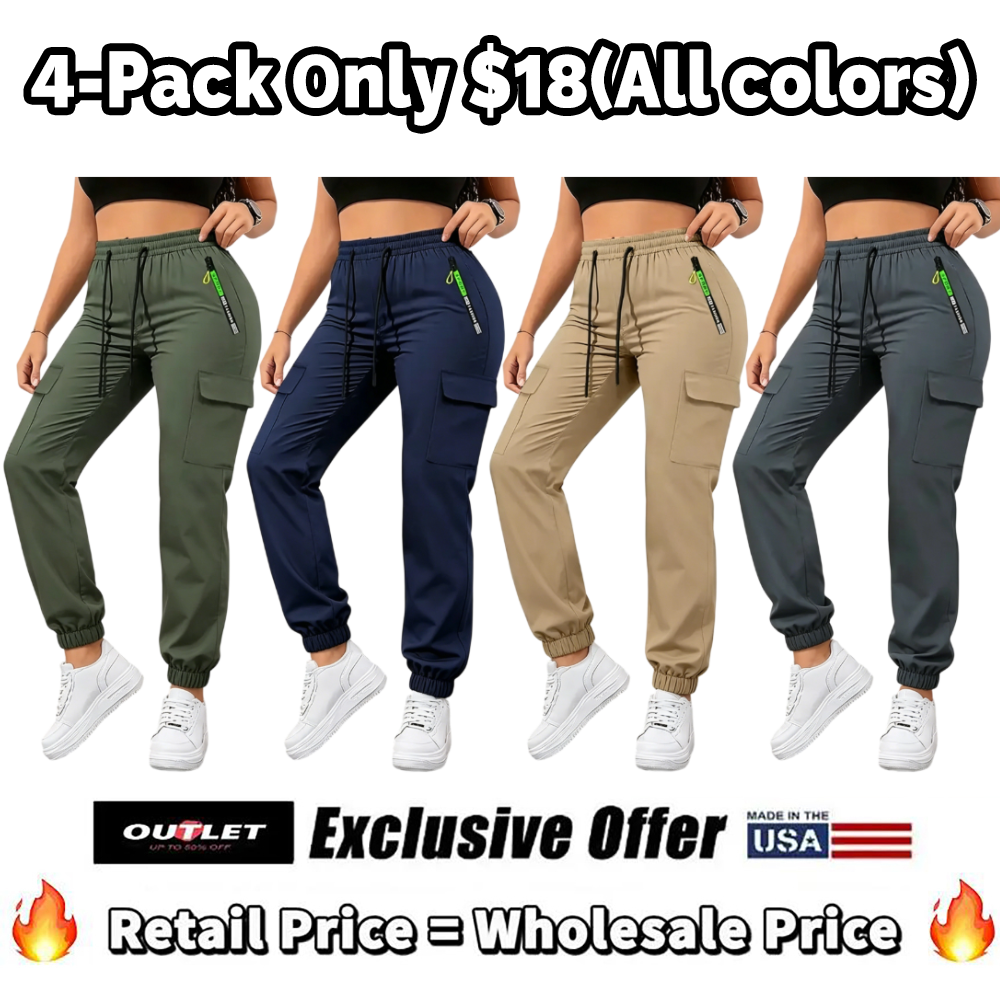 Women's Multi-Pocket Cargo Pants