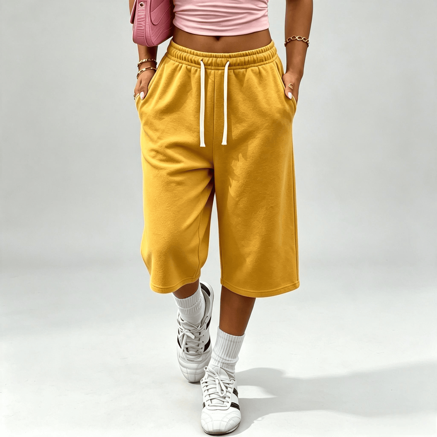 【End of Summer Sale】Women’s wide-leg loose pants with pockets