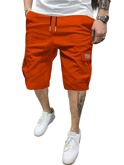 Men's lightweight summer cargo shorts