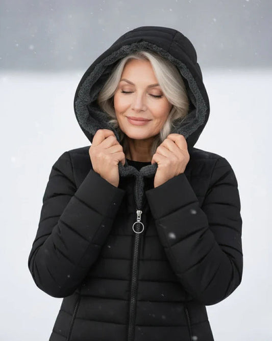 [Clearance] – Winter Quilted Coat with Fleece Lining