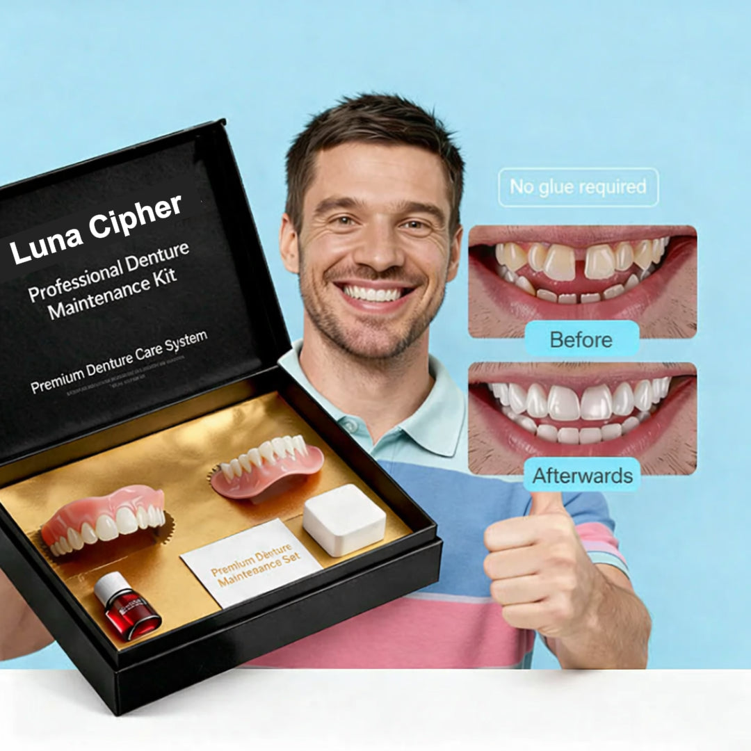 Cheeroll®Custom-Fit Dentures ⏰ ENDS TODAY • 70% OFF | Smile with Confidence
