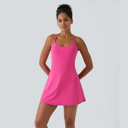 🔥Last day promotion💖Plush Backless Active Dress-Easy Peezy Edition
