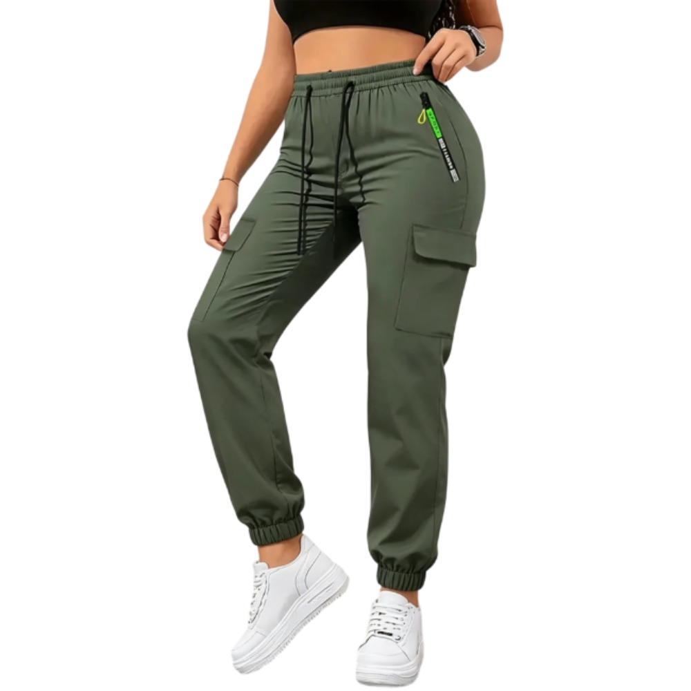 Women's Multi-Pocket Cargo Pants