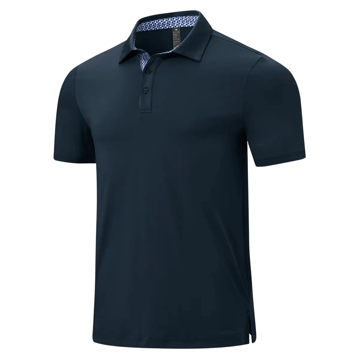 💝💝Men's Classic Polo Shirts Contrast Collar Short Sleeve Casual Solid Stylish and Printed Polo
