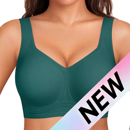 Women Seamless Lift Bra Wireless Push Up No Underwire Full Coverage Plus Bras