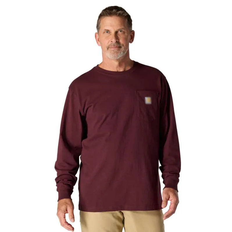 🔥Last Day Promotion! CHT Men's K87&K126 Workwear Loose Fit Heavyweight Short-Sleeve Pocket T-Shirt (Also Available in Big & Tall)