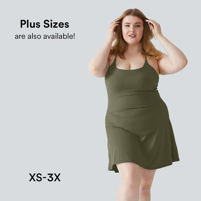 🔥【Must‑Have Pick】Plush Backless Active Dress - Easy Peezy