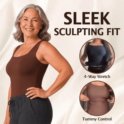 Built-In Comfort Bra Tank Top 🎉