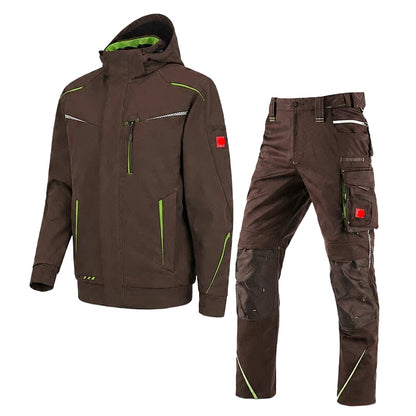 Offizieller Markenshop-Softshelljacke x Bundhose Set