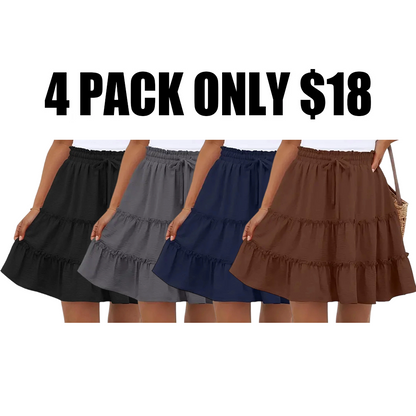 Women's Bohemian Style Midi Skirt