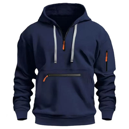 Men's Winter Fleece Lined Casual Set Long Sleeve Jacket & Pants