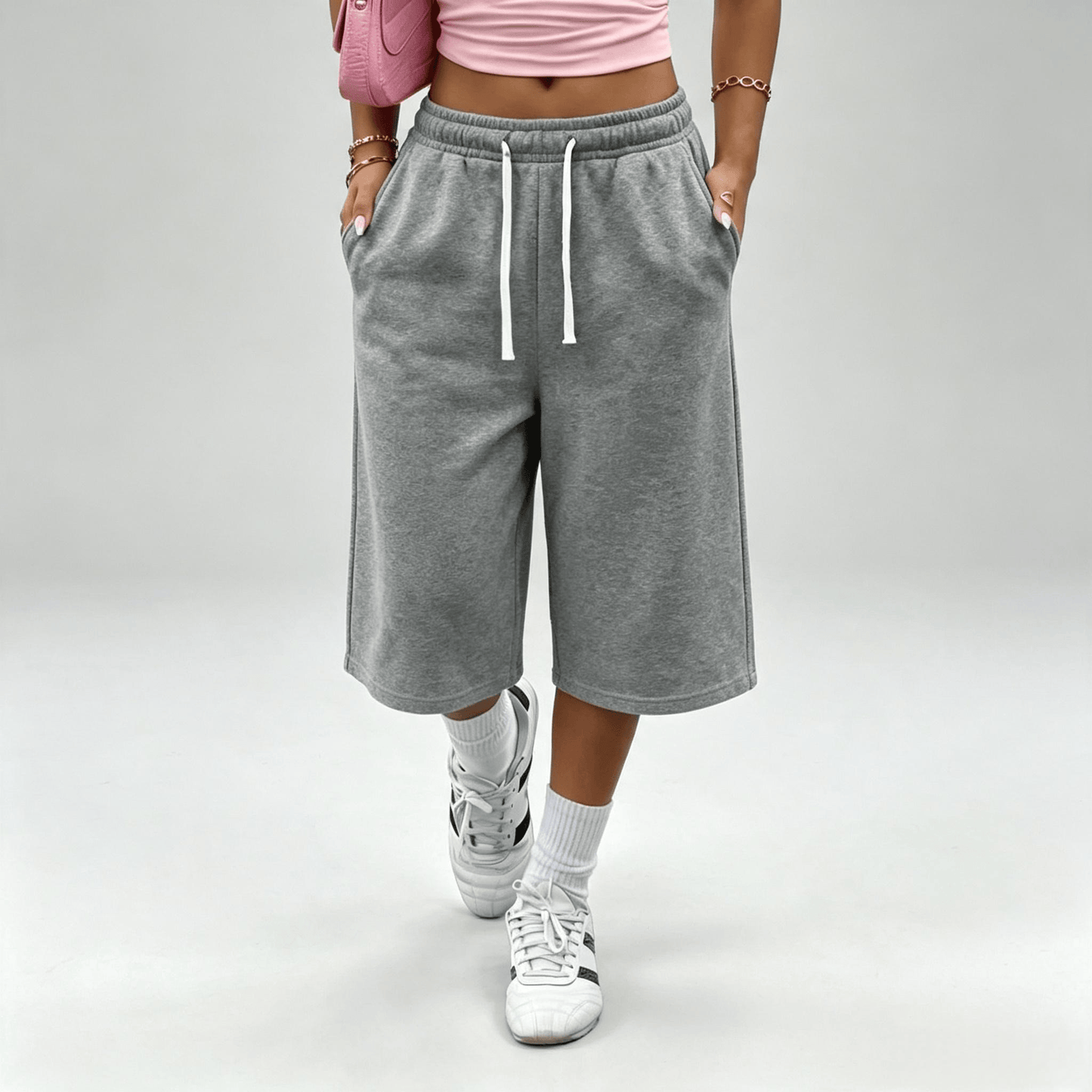 【End of Summer Sale】Women’s wide-leg loose pants with pockets