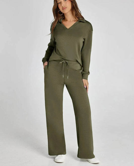 🏆Autumn Trends💥Women's Outfits Casual Long Sleeve Sweatsuits Sets | Almost Gone⚡