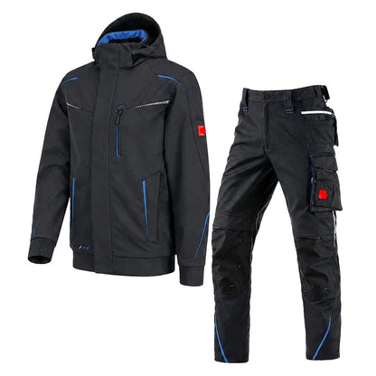 Offizieller Markenshop-Softshelljacke x Bundhose Set