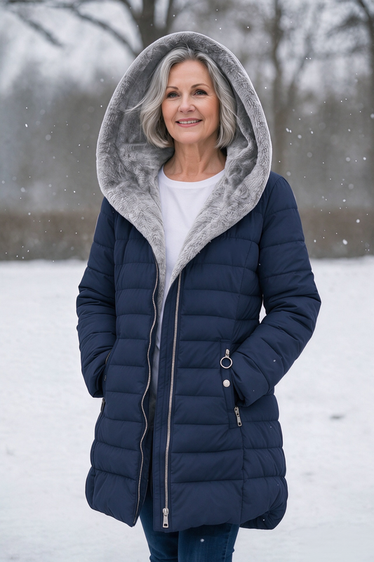 🔥[Clearance] – Quilted coat with fleece lining