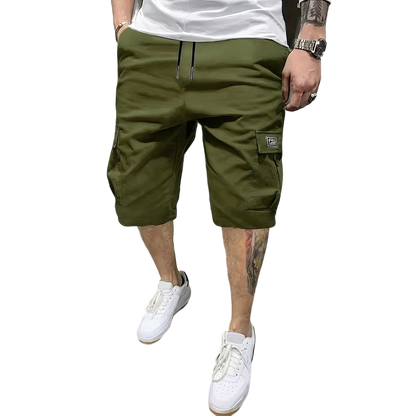 Men's lightweight summer cargo shorts