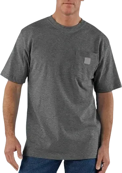 🔥Last Day Promotion! CHT Men's K87&K126 Workwear Loose Fit Heavyweight Short-Sleeve Pocket T-Shirt (Also Available in Big & Tall)