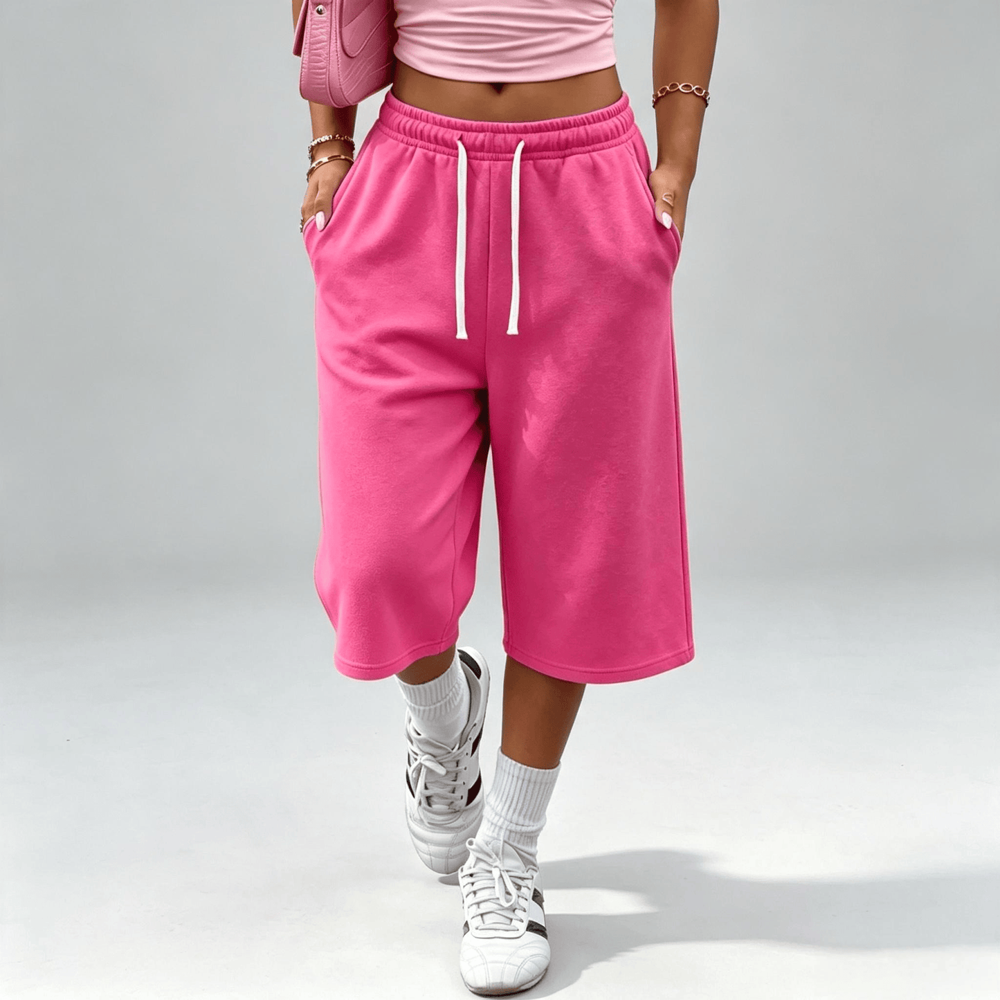 【End of Summer Sale】Women’s wide-leg loose pants with pockets
