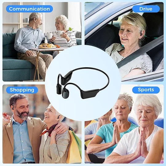 💥Feel the Joy.💖 💥 LIMITED TIME OFFER!🔥ROSOPL Bone Conduction Smart Hearing Aids Amplifier – Patented Transducer, Best Bone Conduction Aid✅made in the USA✅🔥Limited stock available!🔥