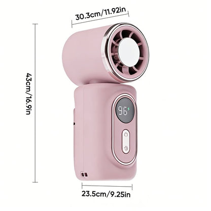 Stay Cool Anywhere! Mini Clip-On Cooling Fan – Powerful, Portable & Rechargeable Personal Airflow