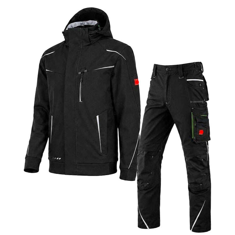 Offizieller Markenshop-Softshelljacke x Bundhose Set