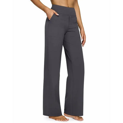 Women's Relaxed Wide-Leg Comfort Pants
