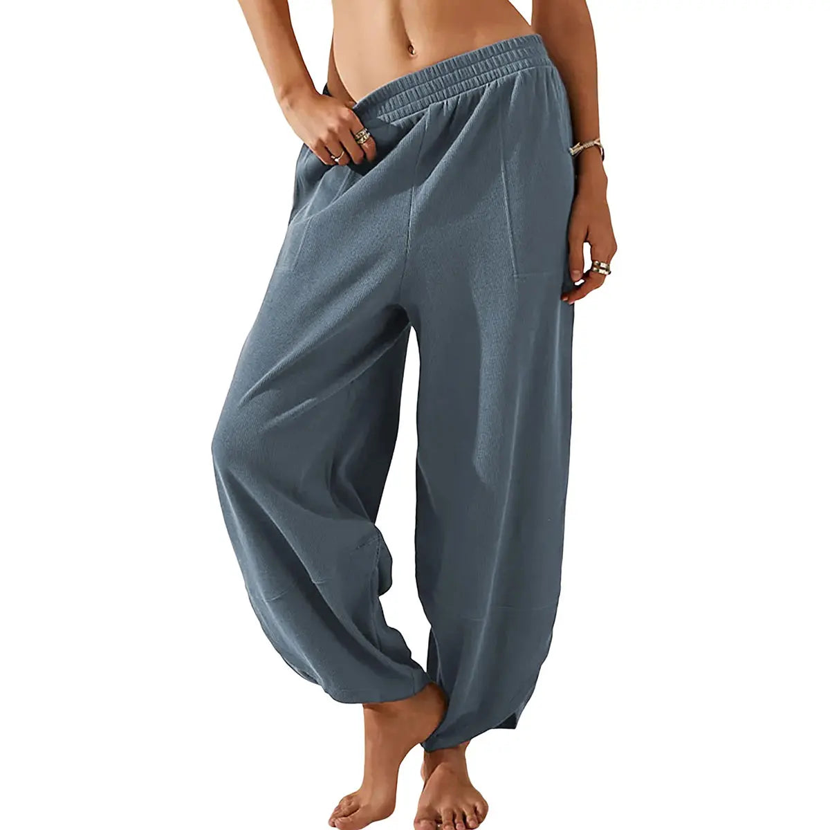 [LAST DAY SALE]Women's Solid Straight Leg Corduroy Bottoms