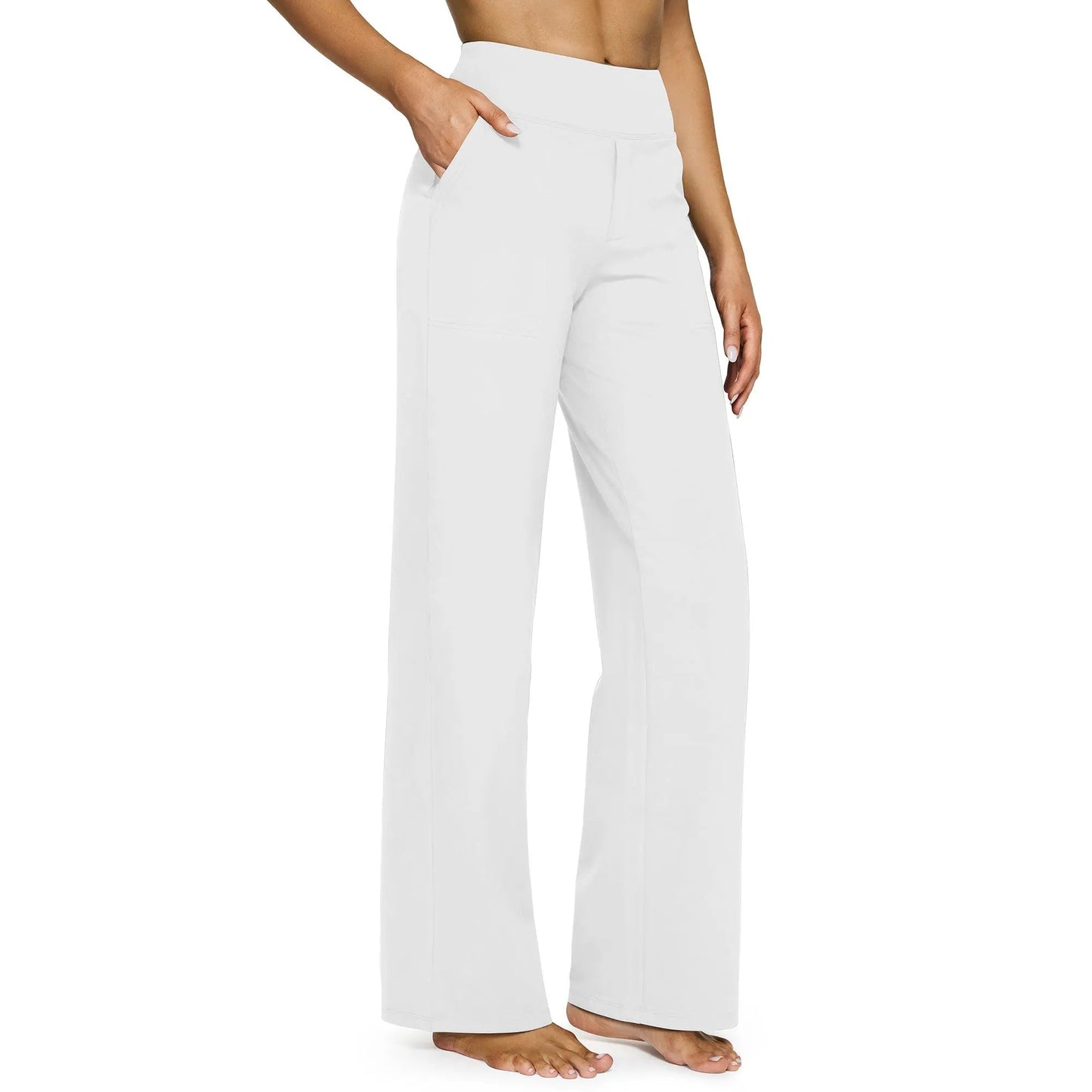 Women's Relaxed Wide-Leg Comfort Pants