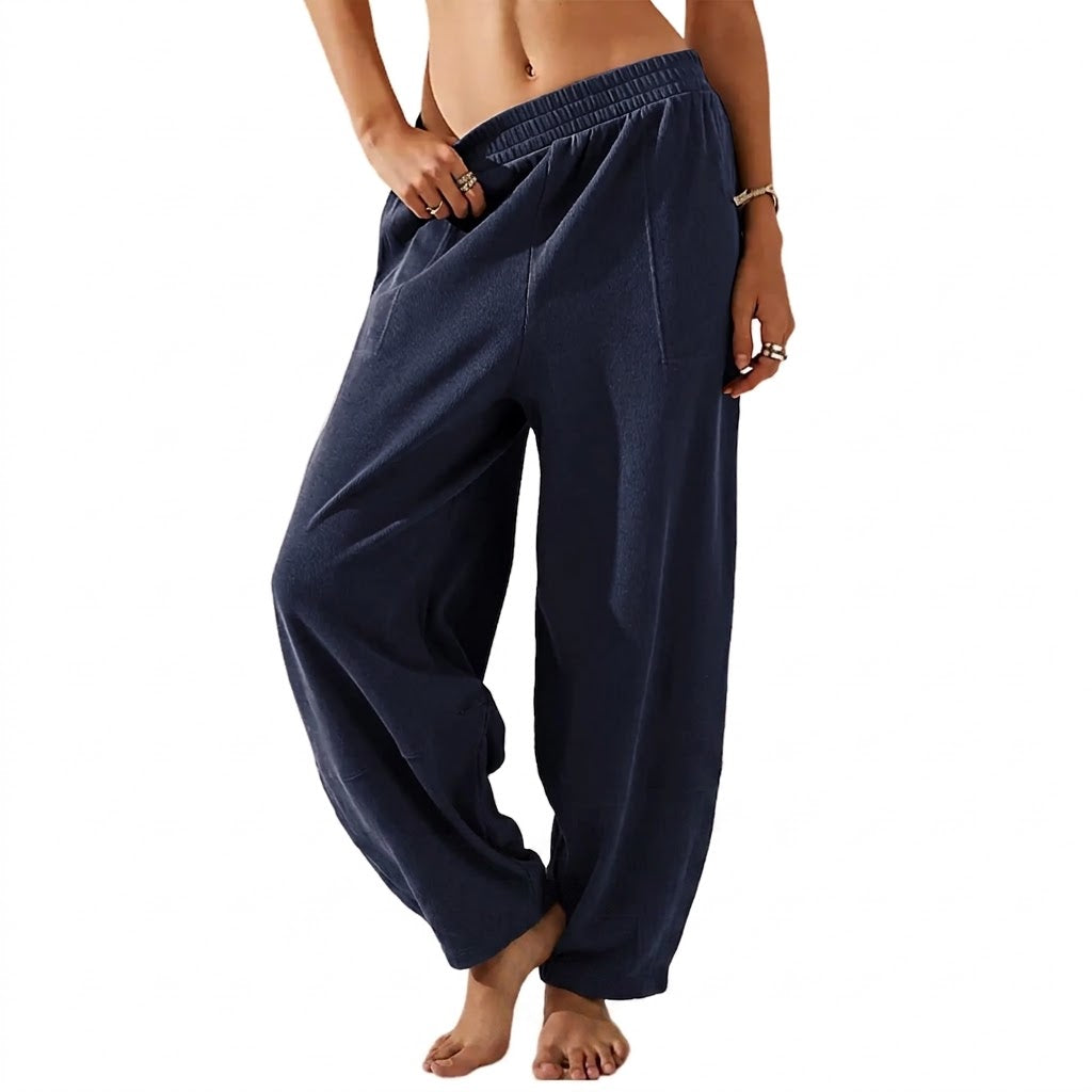 [LAST DAY SALE]Women's Solid Straight Leg Corduroy Bottoms