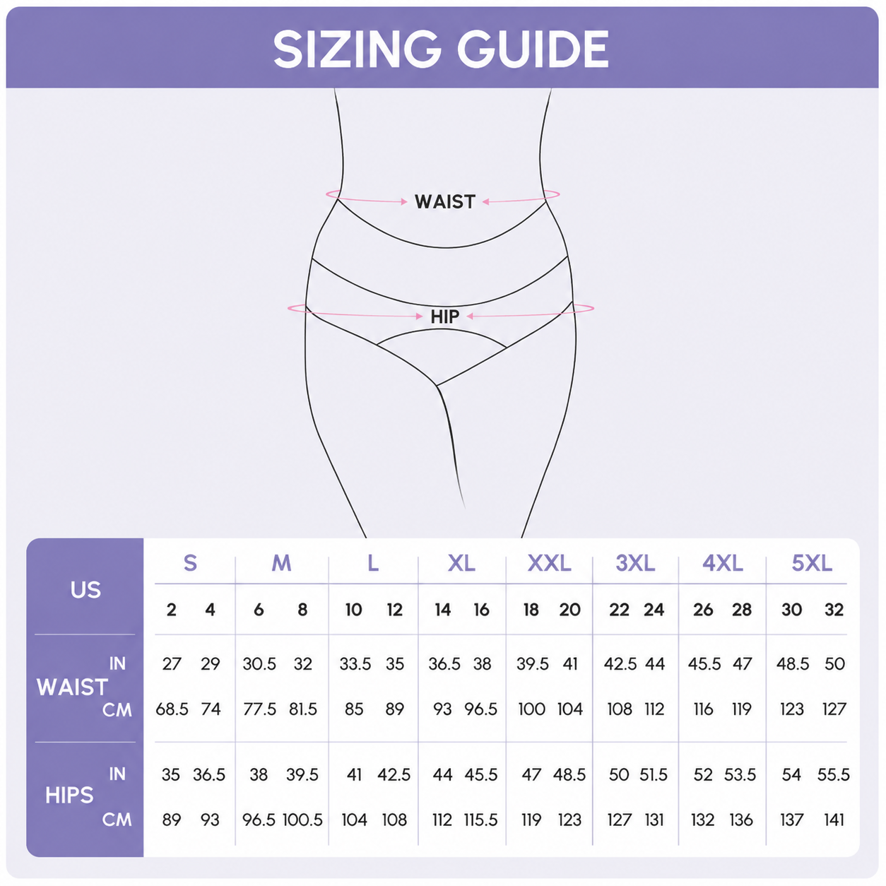 ❤️No Show Underwear for Women High Waist Seamleass Briefs Panties