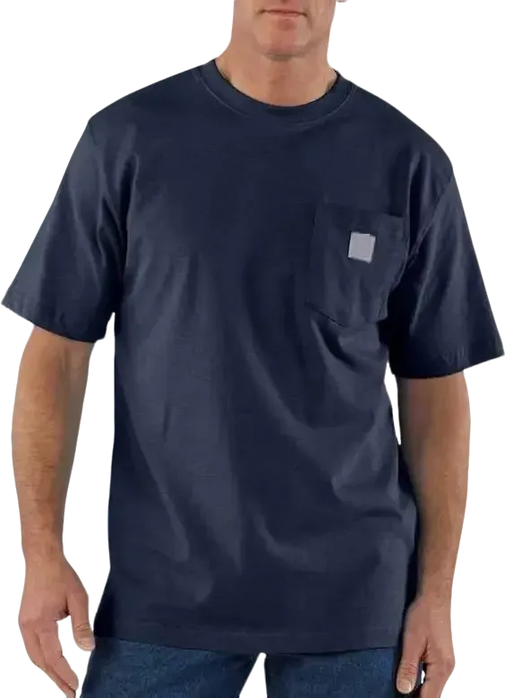 🔥Last Day Promotion! CHT Men's K87&K126 Workwear Loose Fit Heavyweight Short-Sleeve Pocket T-Shirt (Also Available in Big & Tall)