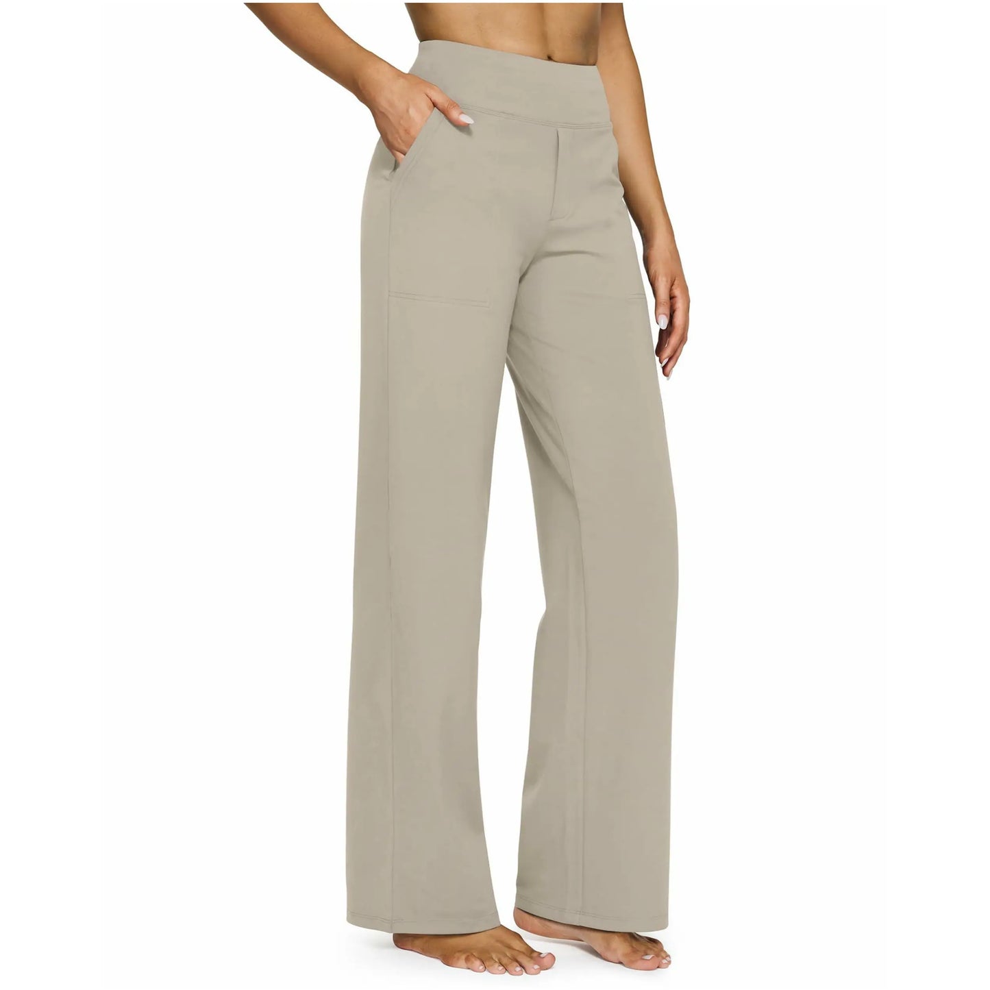 Women's Relaxed Wide-Leg Comfort Pants