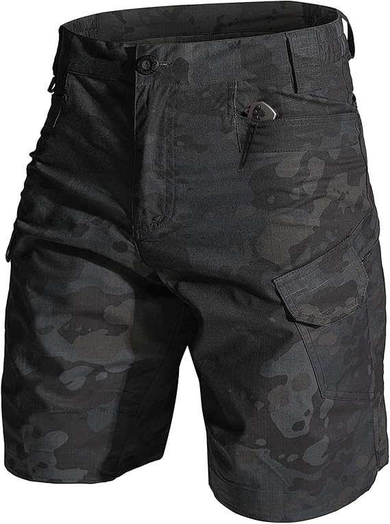 Men's Multifunctional Waterproof Multi-pocket Outdoor Tactical Shorts