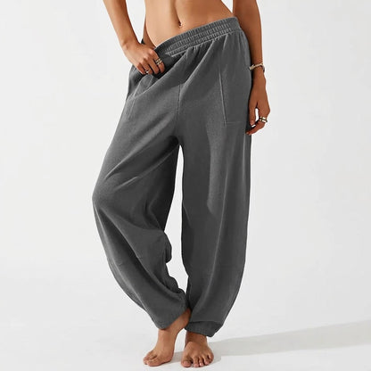 [LAST DAY SALE]Women's Solid Straight Leg Corduroy Bottoms