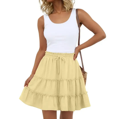 💖Women's Bohemian Style Midi Skirt