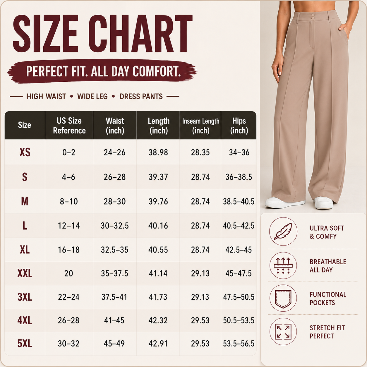 Women's Straight Leg Ponte Yoga Pants with Pockets