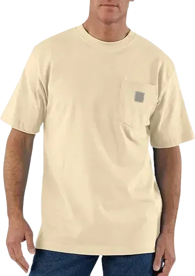 🔥Last Day Promotion! CHT Men's K87&K126 Workwear Loose Fit Heavyweight Short-Sleeve Pocket T-Shirt (Also Available in Big & Tall)