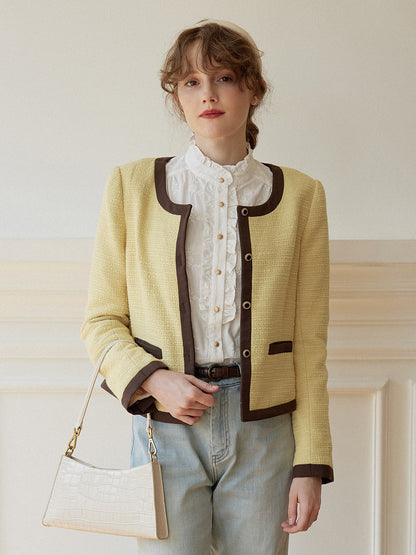 Yellow Tweed Jacket