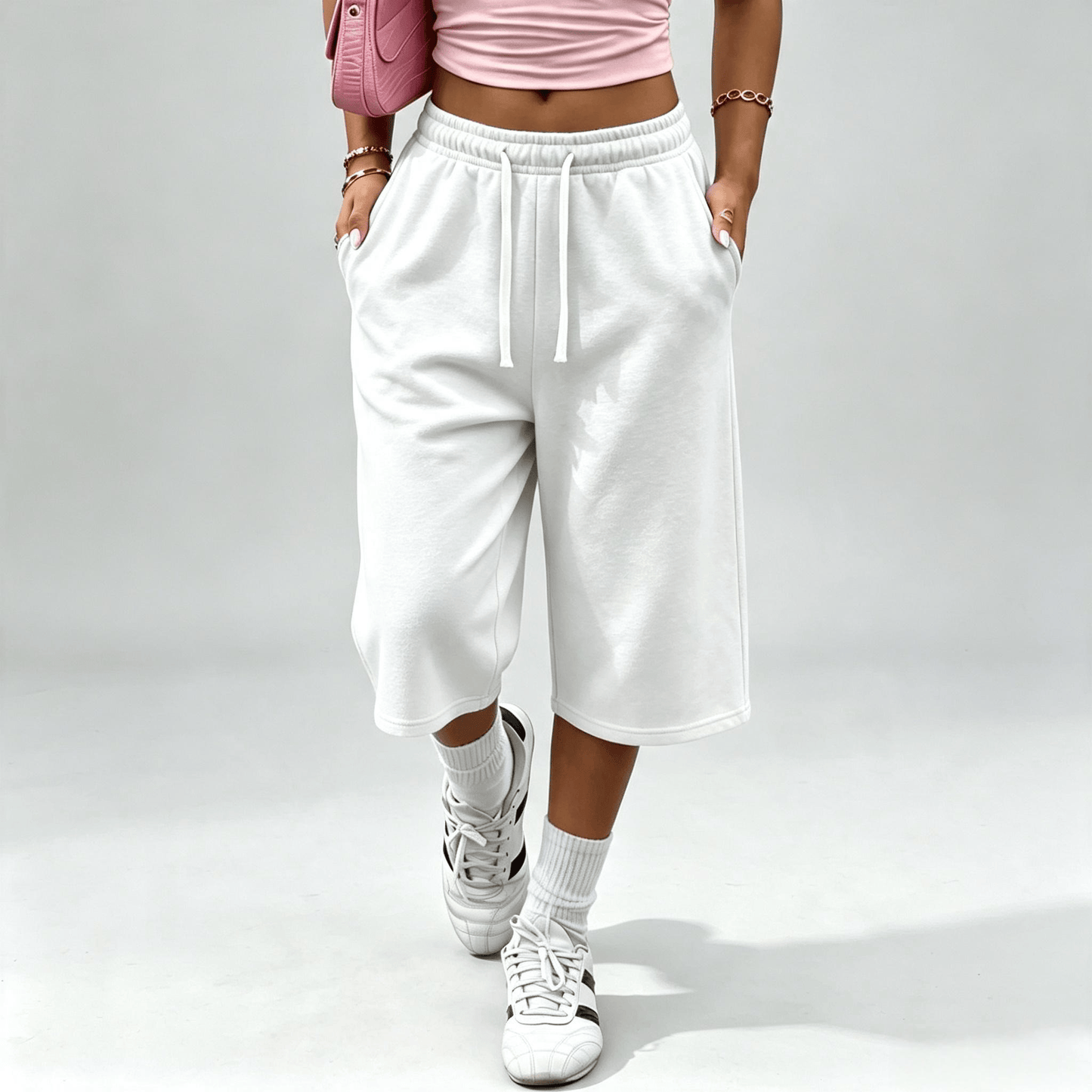 【End of Summer Sale】Women’s wide-leg loose pants with pockets