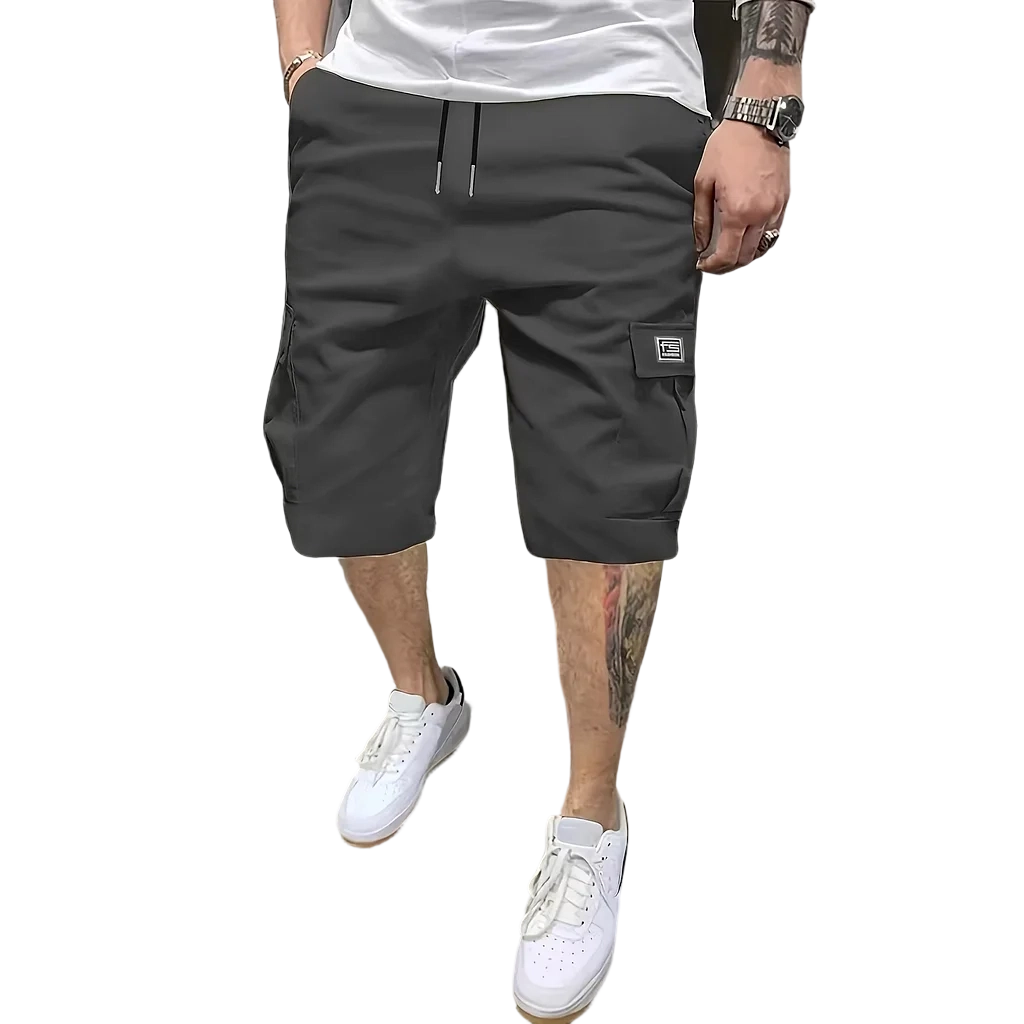Men's lightweight summer cargo shorts